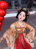 Olive Girl Hanfu Dress 2026 S-XL XS-3XL Plus Size Hanfu Chinese Dress Traditional Chinese Clothing Chinese Heritage Fashion Women