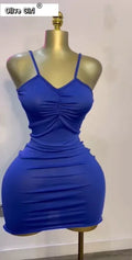 Women Flare Long Sleeve Stacked Ruched Mesh See Though with Tank Dress Maxi Long Dress 2025 Birthday Sexy Party Dresses