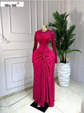 Women Mesh See Through Print Ruched Stacked Long Maxi Dress 2026 Spring Sexy Evening Party Vacation Dresses Vestidos