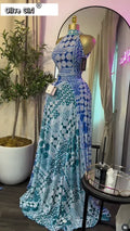 2026 Fall Women O-neck Sleeveless Print Mermaid Long Maxi Dress Cocktail Evening Birthday Beach Sexy Night Party Dresses