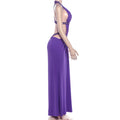 Sexy Backless Halter Neck Hollow Out Long Dress Womens Sleeveless Maxi Dress Vacation Elegant Party Hollow Beach Dresses