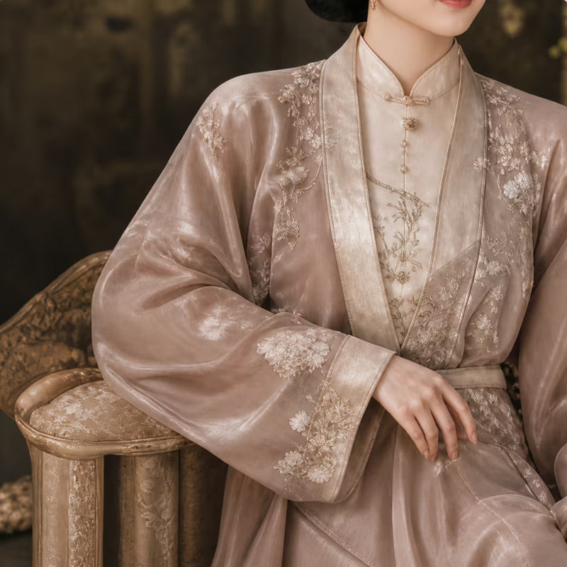 Olive Girl model in Eastern aesthetic dress