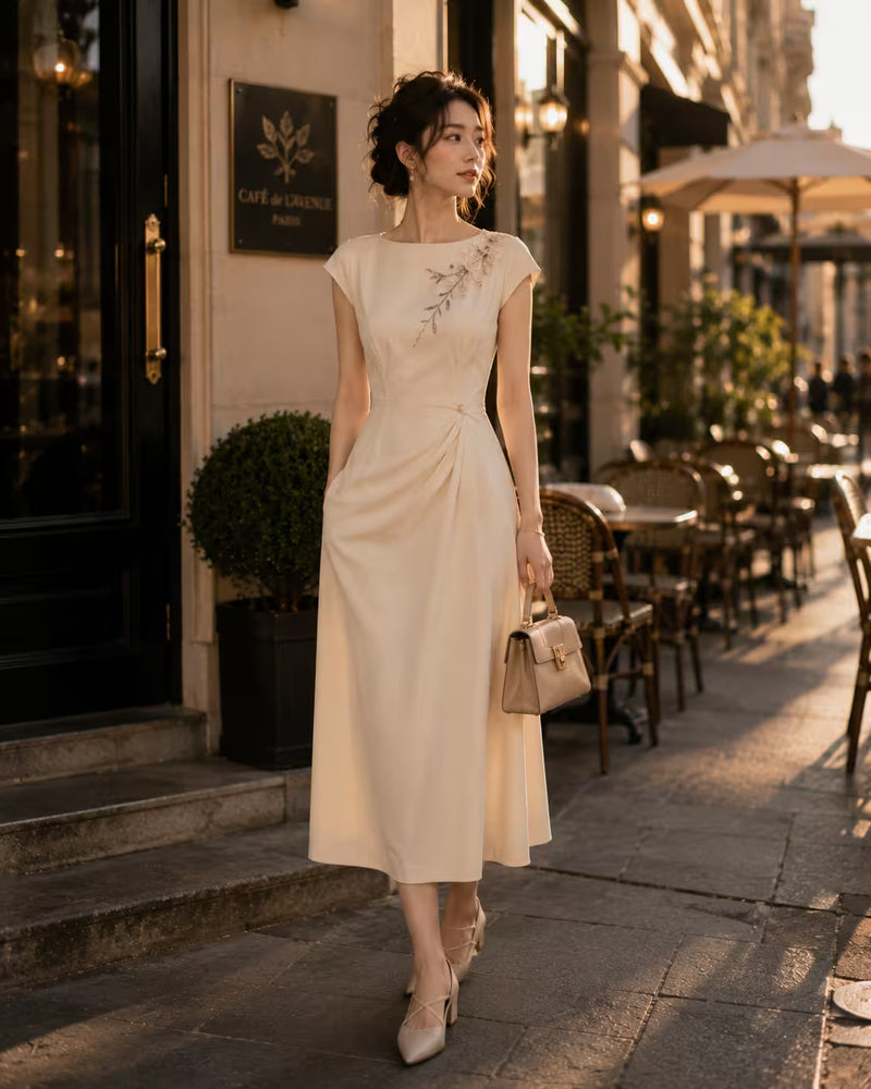 Dress styled in real life