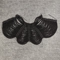 Fashion Pearl Shawl Tops Women 2026 O-neck Handmade Beading Shawl Top Ladies Party Female Elegant Shawl Tops