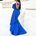 Winter Women Slash Neck Short Sleeve Pearl Dress Sexy Office Lady Africa Evening Night Club Party Long Maxi Dresses GL05143