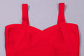 New 2026 Women Sexy Celebrity Midi Red White HL Elastic Bandage Dress Spaghetti Strap Club Bodycon Party Dress Wholesale HL434