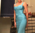 New 2026 Women Sexy Celebrity Midi Red White HL Elastic Bandage Dress Spaghetti Strap Club Bodycon Party Dress Wholesale HL434