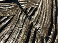 2026 Autumn School New Gold Sequin Women's Midi Dress Long Sleeve Deep V-neck Bodycon Dress Evening Party Dresses Vestidos