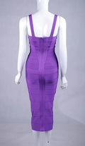 New 2026 Women Sexy Celebrity Midi Red White HL Elastic Bandage Dress Spaghetti Strap Club Bodycon Party Dress Wholesale HL434