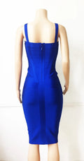 New 2026 Women Sexy Celebrity Midi Red White HL Elastic Bandage Dress Spaghetti Strap Club Bodycon Party Dress Wholesale HL434