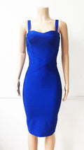 New 2026 Women Sexy Celebrity Midi Red White HL Elastic Bandage Dress Spaghetti Strap Club Bodycon Party Dress Wholesale HL434