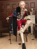 Royal Glory Lolita Prince Series Cloak European Style Middle Ages Palace Court Attire Fiesta Carnival Halloween Cosplay Costume