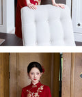 Red Dress Improved Cheongsam Dress Female Engagement Dress New Year's Women's Clothes