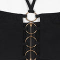Women Set Sleeveless Strapless Tops +Wide Leg Pants Two 2 Piece Set Hole Hollow Out Outfit Summer Sexy Street Tracksuit