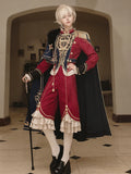 Royal Glory Lolita Prince Series Cloak European Style Middle Ages Palace Court Attire Fiesta Carnival Halloween Cosplay Costume