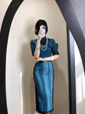 2026  Best Lace Temperament Winter Fleece Cheongsam Dress Women's Qipao Clothes
