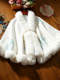 Winter Cheongsam Shawl Cloak Women's High-end Young Style Suitable for Young People