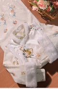 White Cheongsam Winter Outfit Improved and Layered Particularly Beautiful Waist Pinching Female Engagement Simple and Elegant, High-end