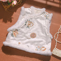 White Cheongsam Winter Outfit Improved and Layered Particularly Beautiful Waist Pinching Female Engagement Simple and Elegant, High-end