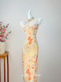 Sleeveless Exquisite Cheongsam Summer Dress Girls' Improved Dress Young Style