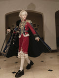 Royal Glory Lolita Prince Series Cloak European Style Middle Ages Palace Court Attire Fiesta Carnival Halloween Cosplay Costume