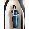 2026  Best Lace Temperament Winter Fleece Cheongsam Dress Women's Qipao Clothes
