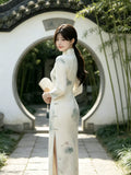 2026 Autumn New Retro Girl Improved Elegant Cheongsam New Chinese Daily Lady Style Dress