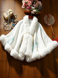 Winter Cheongsam Shawl Cloak Women's High-end Young Style Suitable for Young People