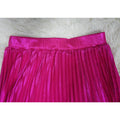 Women Fashion  Spring High Side Split Big Swing Pleated Floor Length Skirt High Waist Street Party Long Maxi Skirts