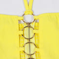 Women Set Sleeveless Strapless Tops +Wide Leg Pants Two 2 Piece Set Hole Hollow Out Outfit Summer Sexy Street Tracksuit