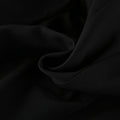 French Elegant Retro Black Blazer for Women Stand Collar Puff Sleeve Slimming Commuter Coats Female Winter Clothing
