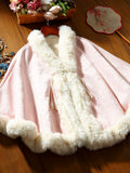 Winter Cheongsam Women's Coat Engagement High-end Atmospheric High-end Shawl Cape