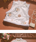 White Cheongsam Winter Outfit Improved and Layered Particularly Beautiful Waist Pinching Female Engagement Simple and Elegant, High-end