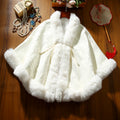 Winter Cheongsam Women's Coat Engagement High-end Atmospheric High-end Shawl Cape