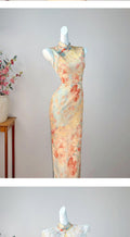 Sleeveless Exquisite Cheongsam Summer Dress Girls' Improved Dress Young Style