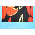 Elegant Women Pleated Half Lantern Sleeve O-neck Slim Maxi Long Dress Print Fashion Autumn 2024 Ruched Dresses Vestidos