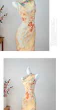 Sleeveless Exquisite Cheongsam Summer Dress Girls' Improved Dress Young Style