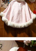 Winter Cheongsam Women's Coat Engagement High-end Atmospheric High-end Shawl Cape