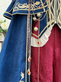 Royal Glory Lolita Prince Series Cloak European Style Middle Ages Palace Court Attire Fiesta Carnival Halloween Cosplay Costume