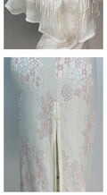 Exquisite Dress Cheongsam with Cloud Shoulders Summer High-end Temperament Improved Girls' Dress