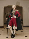 Royal Glory Lolita Prince Series Cloak European Style Middle Ages Palace Court Attire Fiesta Carnival Halloween Cosplay Costume