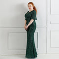 Plus Size Dress for Women Glitter Sequin Dresses Sexy Party Birthday Elegant Celebrity Floor Length Maxi Evening Dress