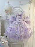 New Girls Birthday Lolita Dress 2026 Spring Summer Women's Tube Top Satin Bowknot Slim Pettiskirt Short Mini Party Dress