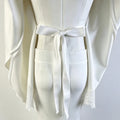 White Temperament Dress Two-Piece Set 2026 Autumn New Women'S Cape Top Long Skirt Lace Set Suit