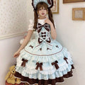 Olive Girl Dramatic Lolita Dress for Ren Faire 2026 Fairycore Photoshoot Everyday Wear S-XL XS-3XL Plus Size Dramatic Silhouette Romantic Cottagecore Editorial Not Costume Lolita Dress Chinese Heritage Fashion Women