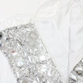 New Luxury Sequin Rhinestone Dress Sexy Off Shoulder Bodycon Mini Dresses Women Birthday Party Club Evening Clothing