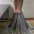 2026 Popular Bright Crystal Sequins Elegant Fishnet Dress, Off-the-shoulder Wedding Dress Women Dresses for Party and Wedding
