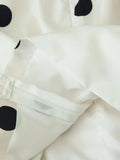 White Spliced Folds Two Piece Set Female V Neck Sleeveless Top Gentle Elegant Women's Skirt Sets Summer Fashion New