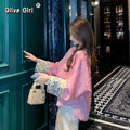 Olive Girl Pink Romantic Jacquard Set for Ren Faire 2026 Garden Wedding Fairycore Photoshoot Everyday Wear Jacquard S-XXL XS-3XL Plus Size Romantic Garden Party Editorial Not Costume Jacquard Set Chinese Set Chinese Heritage Fashion Women