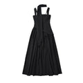 Elegant Ribbon Corset Long Dress For Women Slip Slit Maxi Dresses Evening Bridesmaid Wedding Guest Olive Green Black Cocktail